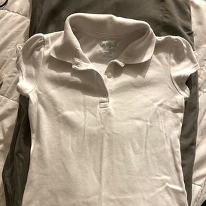 White Cat & Jack girls size 6 6x school uniform shirt